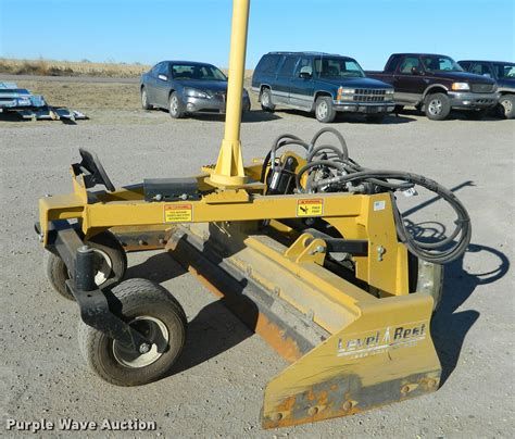 skid steer box grader for sale|level best laser grading box.